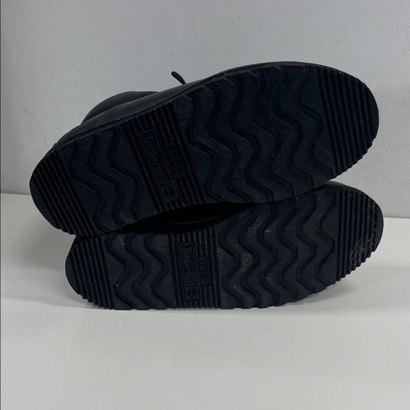 Timberland Black Leather Boots Size 10 - Picture 7 of 8